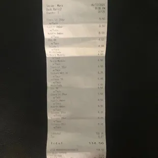 I never had a taco at this place, sadly, but was charged for 17!