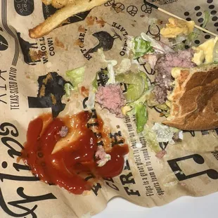 Flip's Famous Big Cheesy Burger