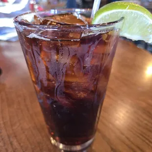 Rum and diet tall