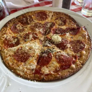 Pepperoni pizza