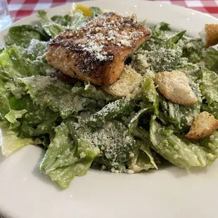 Caesar Salad with 4oz Salmon
