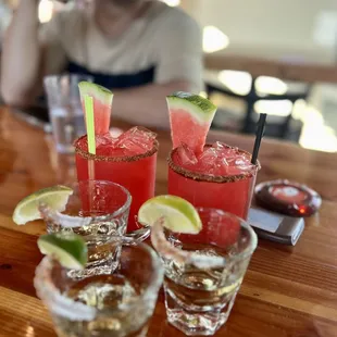 Tequila Tuesday ($2 dollars off premium tequila) &amp; delicious Watermelon Margaritas.