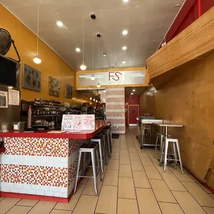 Inside