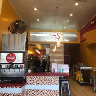 Order area... kitchen... Owner!