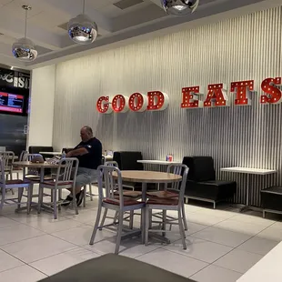 Sign &amp; restaurant