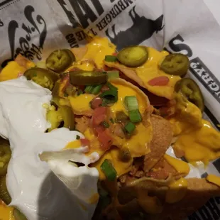 nachos, food