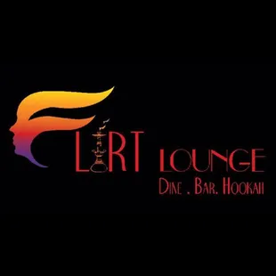 the logo for flirt lounge