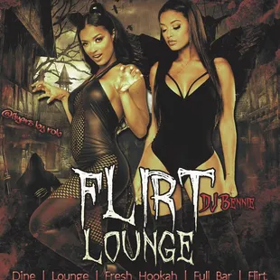 Unleash the other YOU  Saturdays @Flirt Lounge  Halloween Edition  Wear your best costum to win a prize  Music by DJ Benni