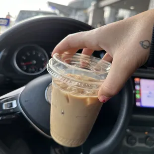 maple latte with oat milk