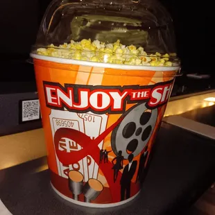 Rebecca was our server. She was amazing. Made my free refill to go.