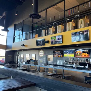 Lots of beer on tap!