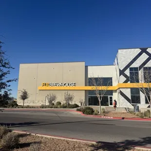 The front of the theater