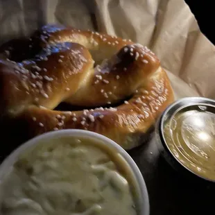 A super delicious pretzel!