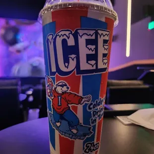 Icee blue raspberry