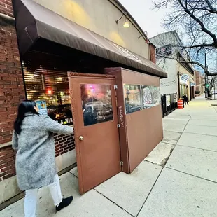 Outside entrance