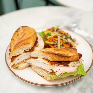 Rosemary Chicken Club Sandwich