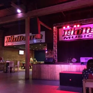 the interior of the restaurant