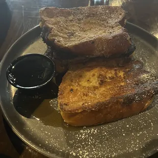 Challah French toast- so so so delicious