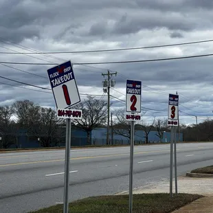 Takeout spots for convenience