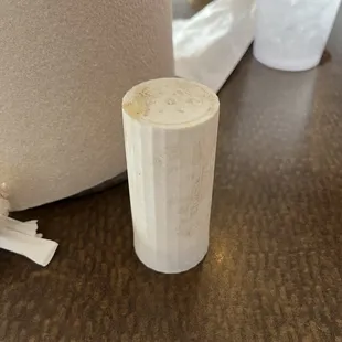 The salt shaker seems to disagree with the "100/100 Health Score"