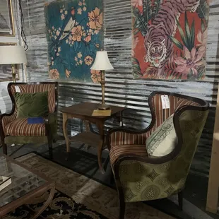Best place to find Awesome ore-loved home furnishings! They also have Redesigned furniture, benches and lamps. And lots of Amazing art!