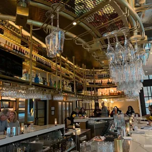 Very pretty bar area for brunch before the game