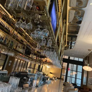 The bar  sitting area!