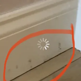 More damaged and unpaid for bases by the floor gallery location  @ 12331 north Rockwell OKC