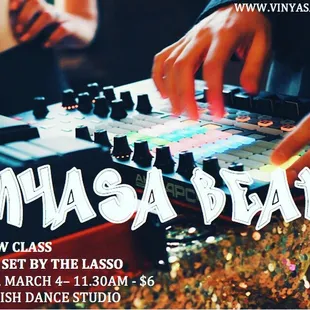 Live Beats by Lasso + Yoga = Heaven