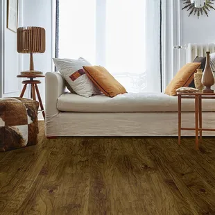 a living room with hardwood flooring