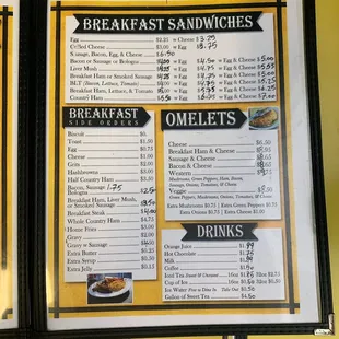 Breakfast Menu