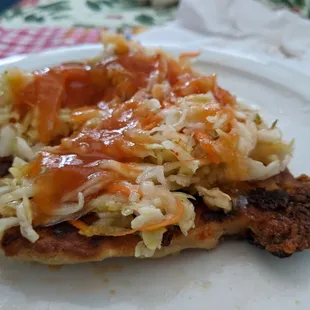 Pupusa (refried the next day). 5 out of 5