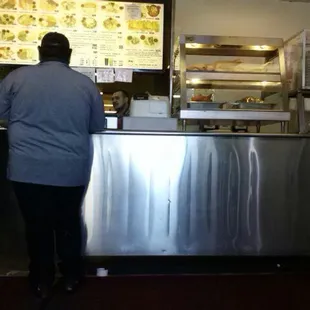 No place to eat...to go only