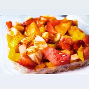 Fruta picada
