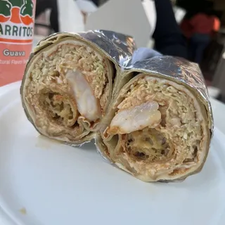 Flors Shrimp Burrito