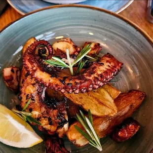 food, grilled fish