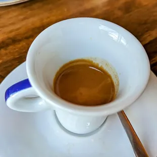 March 18, 1023; Espresso ($2.75).