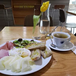 Poached Egg Italian Breakfast