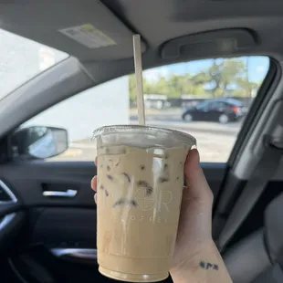 Iced Vanilla Latte
