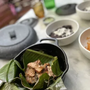 Carnitas and sides