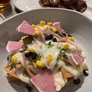 Chicken nachos