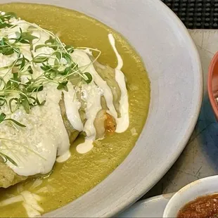 Shrimp Enchiladas