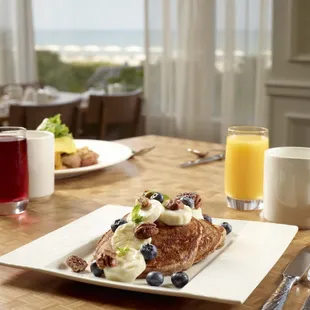 Pancakes at Sunrise Café