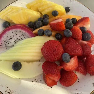 Fruit from the buffet