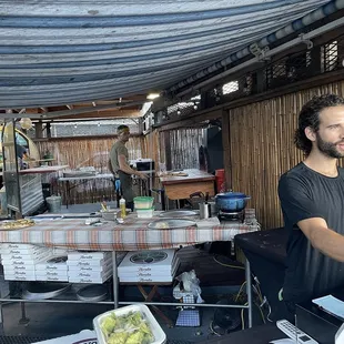 Hardworking staff