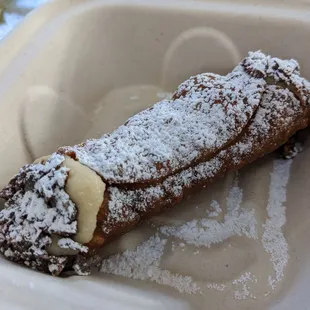 Chocolate chip cannoli