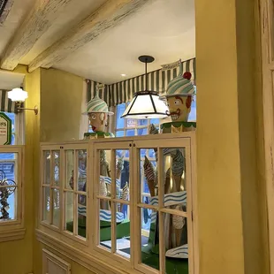 a view of the kitchen