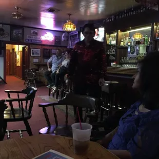 Elvis is here.