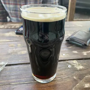 King coal stout on nitro