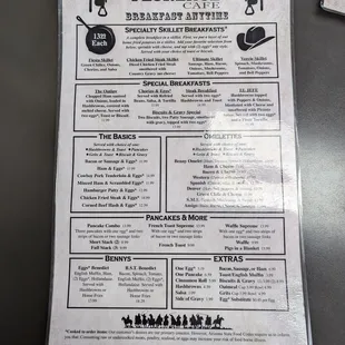 Aug 2024 - Breakfast Menu